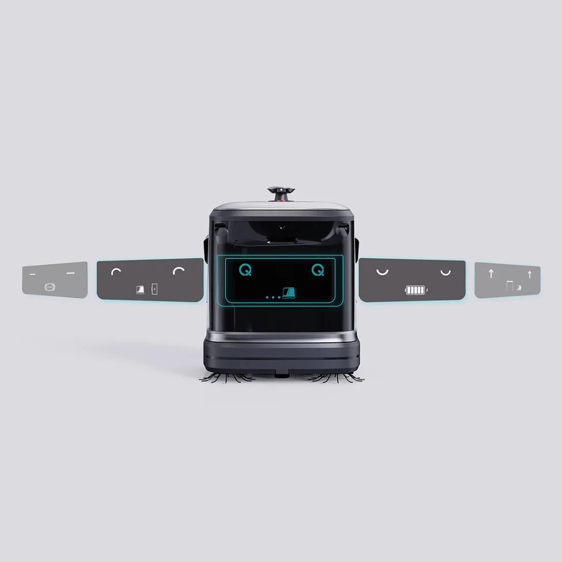 Robot laveur OmniBot Q3-G de face